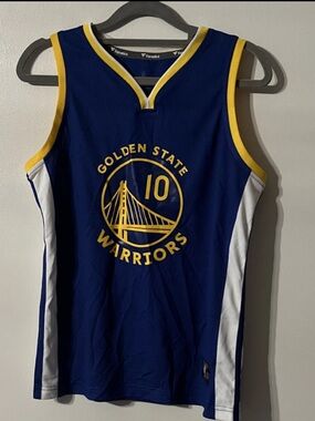 Fanatics Golden State Warriors Youth Blue and Yellow Jersey #10